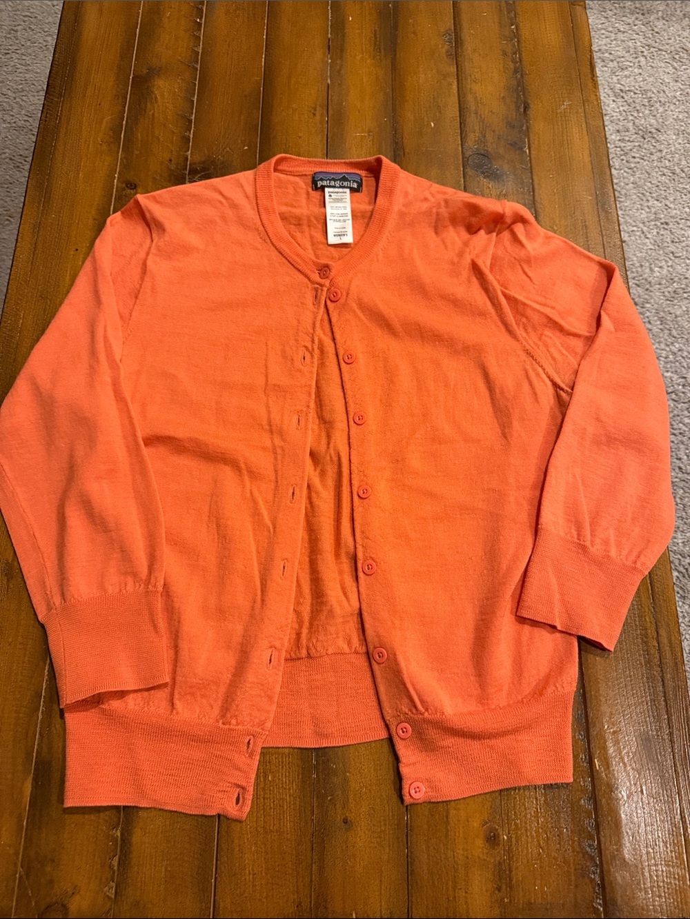 Patagonia Coral Cardigan Sweater